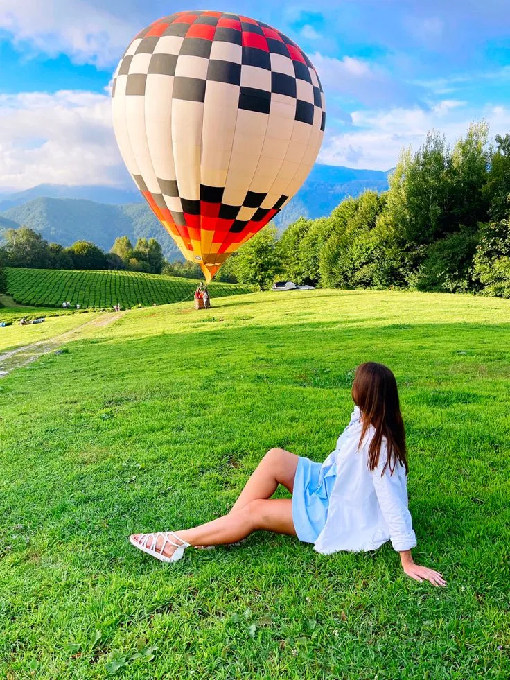 Hochzeit im Heissluftballon